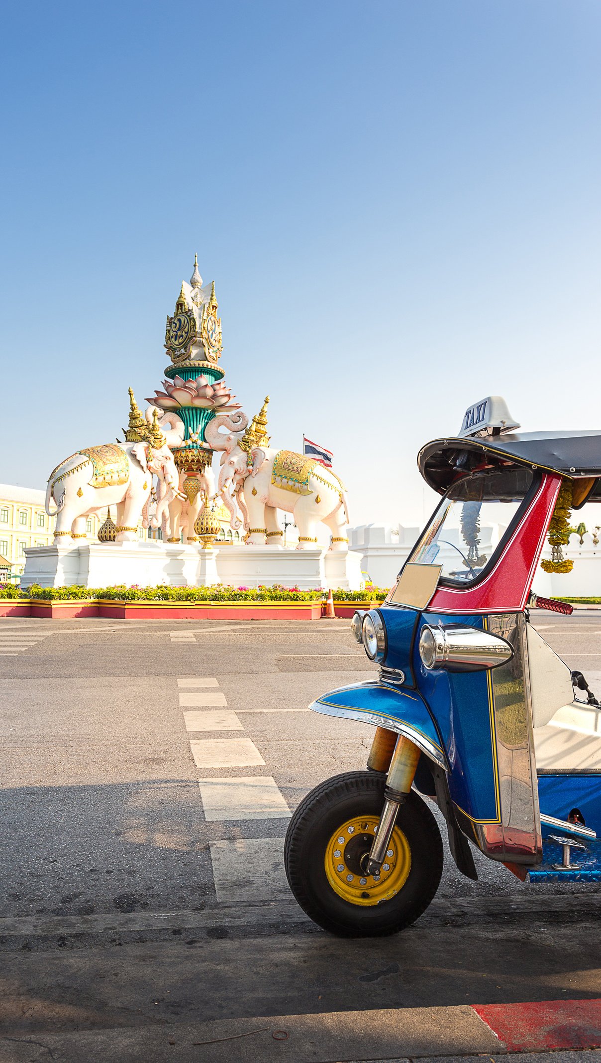 taxi in Bangkok Thailand